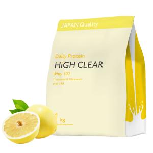 ホエイプロテイン WPC デリシャスシリーズ グレープフルーツ風味 1kg ハイクリアー プロテイン ホエイ 女性 男性 国内製造