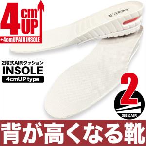シークレットインソール 4cmアップ インソール シークレットシューズに