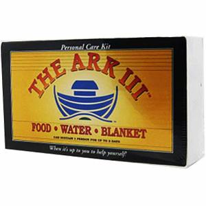 アークスリー （非常用食料・飲料水・保温用シートが1セットに）