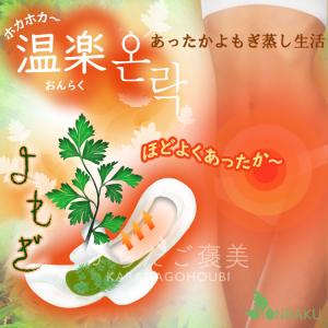 独自ブランド 温楽 よもぎ蒸しパッド お試し3...の詳細画像1
