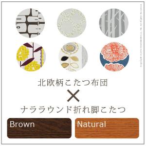 メーカー直送 こたつ 長方形 大判 楢ラウンド...の詳細画像3