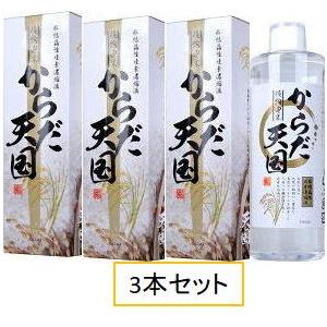 ケイ素 シリカ からだ天国 植物性ケイ素濃縮液 500ml  ３本セット