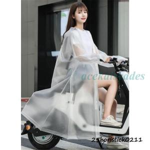 レインコート レディース 自転車 メンズ ポン...の詳細画像1