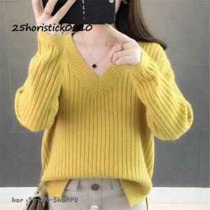 ニット レディース ス 秋 秋服 カットソー ...の詳細画像4