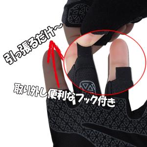 サイクリンググローブ 半指 手袋 指なし 滑り...の詳細画像5