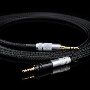 PCCITY HD598 HD558 HD518 HD595 ヘッドホン 対応用 ケーブル ヘッドフォン リケーブル 5N OFC ケーブル S (2