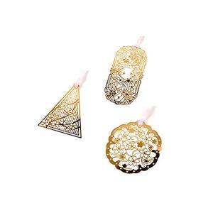 しおり ブックマーク ブックマーカー 桜 さくら 美しい 金属 金 ゴールド