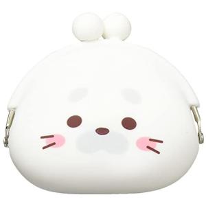 山二(Yamani) デザイン小物 アザラシ H9×W10×D4cm からふるふれんず シリコン がまぐち 9310