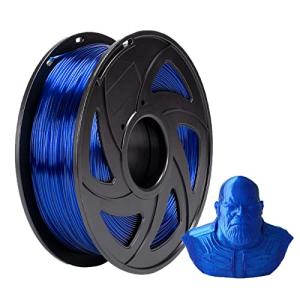 TRONXY 3Dプリンター PETG フィラメント 1.75 mm 2.2LBSスプール 3Dプリンタ フィラメント PETG 青ーン ほとんど