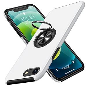 GTUJWN iPhone6s ケース iPhone6 ケース リング付き TPU 耐衝撃 スマホケース 車載対応ホルダー対応 スタンド機能 軽量 薄