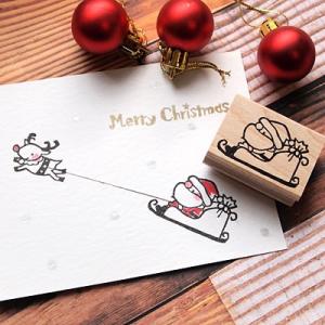 消しゴムはんこ ラバースタンプ 消しゴムスタンプ tugumi クリスマス