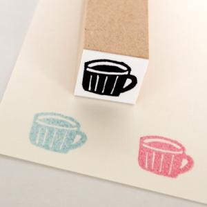 消しゴムはんこ ラバースタンプ 消しゴムスタンプ  tugumi コーヒーカップ カフェ シリーズ ...