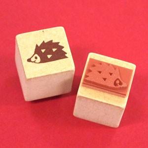 消しゴムはんこ ぺたんぷ 消しゴムスタンプ KOTORI ハリネズミ PA-07 