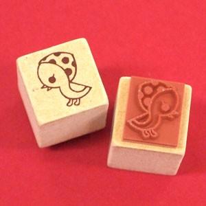 消しゴムはんこ MDF持ち手 1個入り はんこ用 ハンコ 持ち手 もちて 台