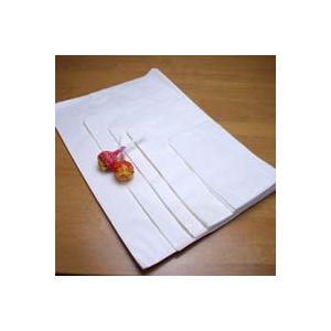 紙袋  純白袋 マチなし サイズ5種セット 40枚入り からふる屋