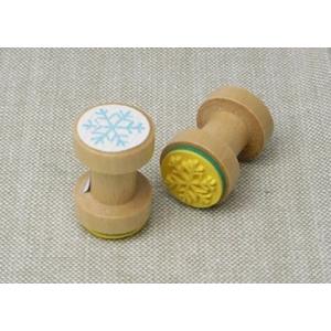 ゴム印 はんこ スタンプ 糸巻きはんこ 木製 結...の商品画像