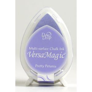 ツキネコ バーサマジックデュードロップ プリティペチュニア スタンプ 台 パッド インク コート紙 ...