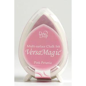 ツキネコ バーサマジックデュードロップ ピンクペチュニア スタンプ 台 パッド インク コート紙 マ...