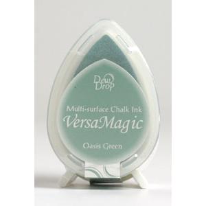 ツキネコ バーサマジックデュードロップ オアシスグリーン スタンプ 台 パッド インク コート紙 マ...