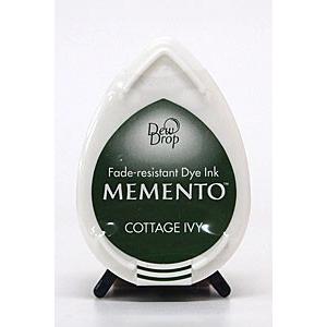 メメントデュードロップ ツキネコ コテージアイビー MD701 スタンプ 台 パッド インク 速乾性...