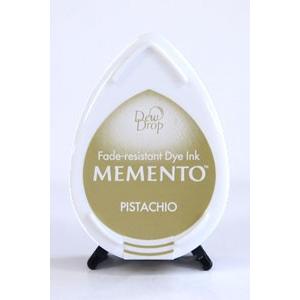メメントデュードロップ ツキネコ ピスタチオ MD706 スタンプ 台 パッド インク 速乾性 水性...