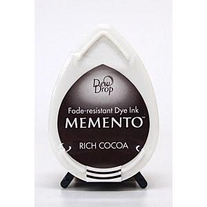 メメントデュードロップ ツキネコ リッチココア MD800 タンプ 台 パッド インク 速乾性 水性...