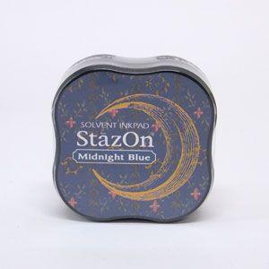 TSUKINEKO ステイズオン ミディ ミッドナイトブルー ツキネコ スタンプ