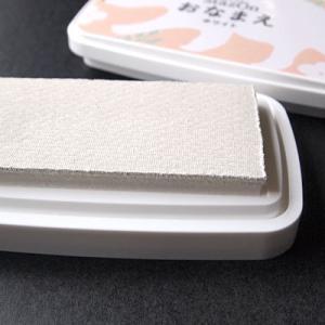 ツキネコ おなまえ ホワイト ステイズオン 印...の詳細画像1