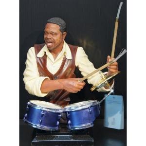 トランペット奏者のオブジェ 置物 おしゃれ インテリア ディスプレイ