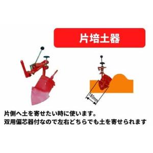 管理機アタッチメント 双尾輪排土板DX ※ミニマックスロータと併用