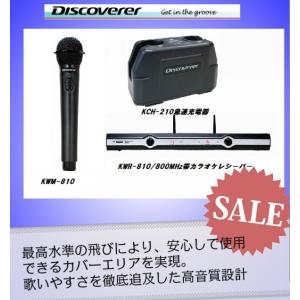 CSR KWM-810　マイクセット  マイク2本、レシーバー、充電台