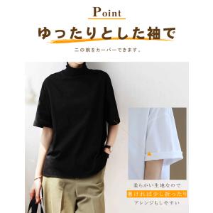 コットン100% tシャツ レディース 春 夏...の詳細画像4