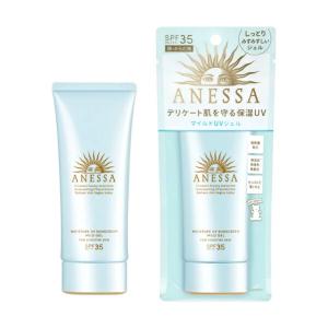 全品Point10倍!最大倍率50% 資生堂 アネッサ モイスチャーUV マイルドジェル N(90g)●アネッサ●｜karei-fuku