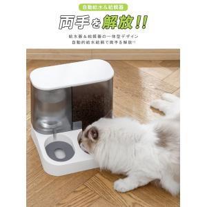 超大容量 自動給餌&給水器 一体型 自動餌やり...の詳細画像3