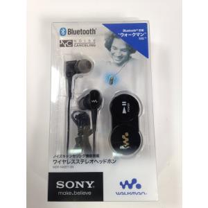 SONY カナル型ワイヤレスイヤホン ウォークマン用 ノイズキャンセリング Bluetooth対応 ブラック MDR-NWBT10N/B｜karens-shop