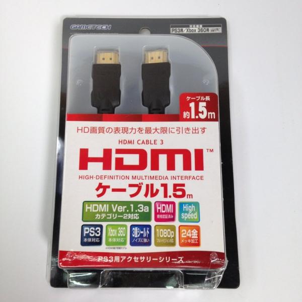 PS4・PS3・Xbox 360用HDMIケーブル『HDMIケーブル3(1.5m)』 [video ...