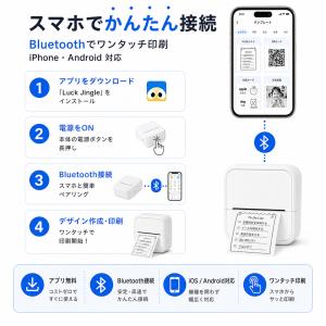 感熱ミニプリンター ミニプリンター 感熱プリン...の詳細画像3