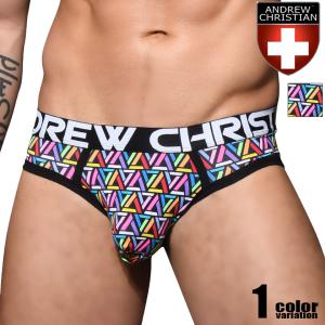 AndrewChristian/アンドリュークリスチャン オルモストネイキッド カラフル 三角形 ジョックストラップ Yバック 男性下着 メンズ　メンズインナー｜kargiemargie