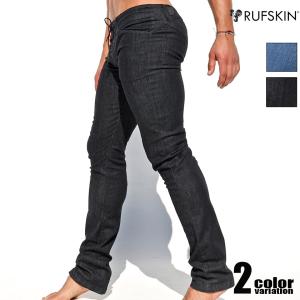 RUFSKIN/ラフスキン BUTCH 編み上げジーンズ スリムフィット メンズ