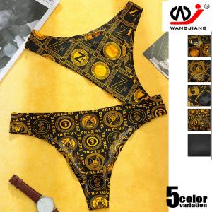 メンズTバック　WJ/ダブルジェイ　無縫製　アイスシルク　高級感　涼しい　通気性　シームレス