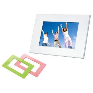 【新品】 ソニー SONY デジタルフォトフレーム S-Frame E73 7.0型 内蔵メモリー128MB ホワイト DPF-E73/W｜kariko