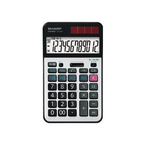 【新品】 シャープ EL-G37 学校用電卓 12桁 早打ち機能（2キーロールオーバー）