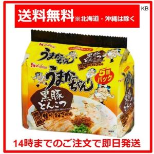 ラーメン うまかっちゃん 鹿児島黒豚とんこつ 焦がしねぎ風味 5 ラーメン うまかっちゃん 鹿児島黒豚とんこつ 焦がしねぎ風味 5