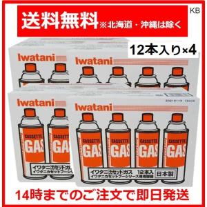 Iwatani（イワタニ） ガスボンベ 48本セット カセットガス 250g 3本×16