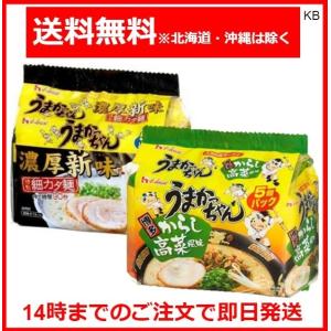 うまかっちゃん 10食セット(濃厚新味5食+辛子高菜風味5食) 計10食｜Karimero Box
