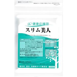 健康応援団 サプリメント スリム美人 3ヶ月分 3袋 360粒 αリポ酸 白インゲン豆エキス オルニ...