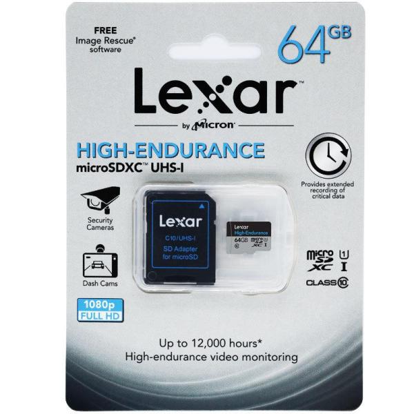 マイクロsdカード microSDXC 64GB LEXAR レキサー 40MB/S UHS-1 超...