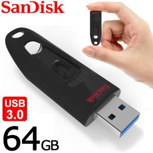 USBメモリ 64GB サンディスク Sandisk ULTRA USB3.0 高速 100MB/ｓ海外パッケージ品 SDCZ48-064G　｜karin