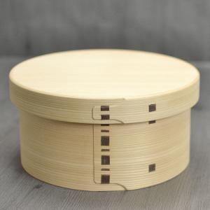 日樽 浅型おひつ 3合 お櫃 国産 日本製 秋田杉桶樽 工芸品 木製 竹タガ