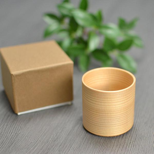 曲げわっぱ まげわっぱ 秋田杉 曲げぐい呑み 約80cc SAKE cup 大館工芸社 日本製 国産...